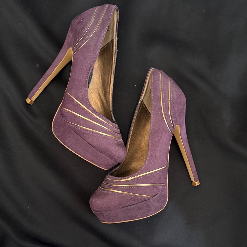 Marco Santi Chic Purple Heels
